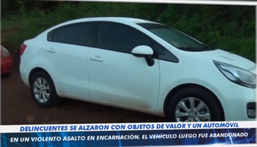 Violento asalto en pleno centro de encarnación